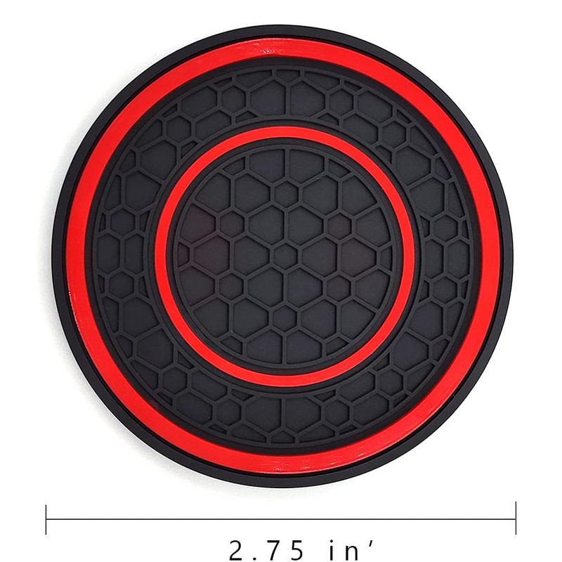 Auprite Car Cup Holder Coasters, 2 Pack Universal Auto Anti