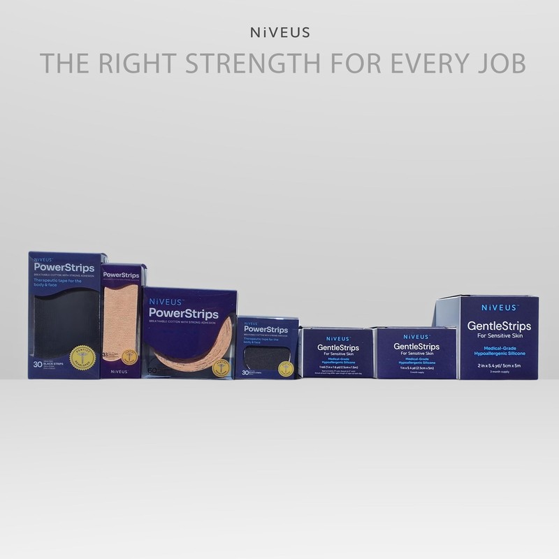 Niveus Gentle Strips - Dentist Developed | Medical Grade Gentle