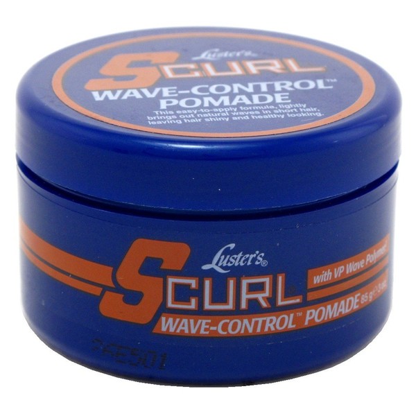Lusters S-Curl Wave Control Pomade 3 Ounce (88ml) (2 Pack)