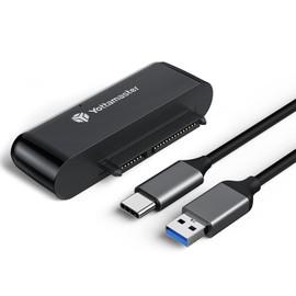 Yottamaster USB to SATA Cable, USB3.0 to SATA III Hard Drive Adapter Converter for 2.5 Inch SSD HDD Support UASP, 3.3FT Cable [U3A-10]