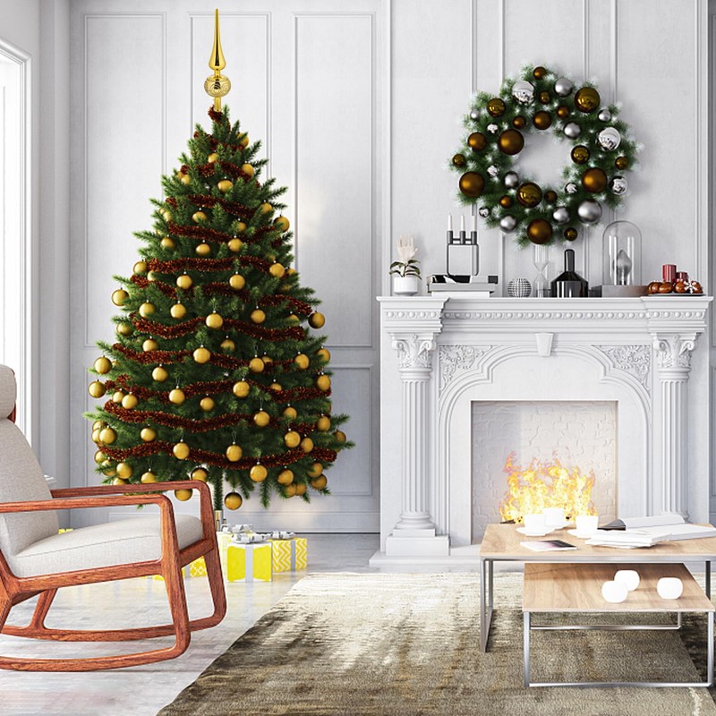Christmas Tree Topper Star, Tree Topper Christmas Gold, Christmas Tree