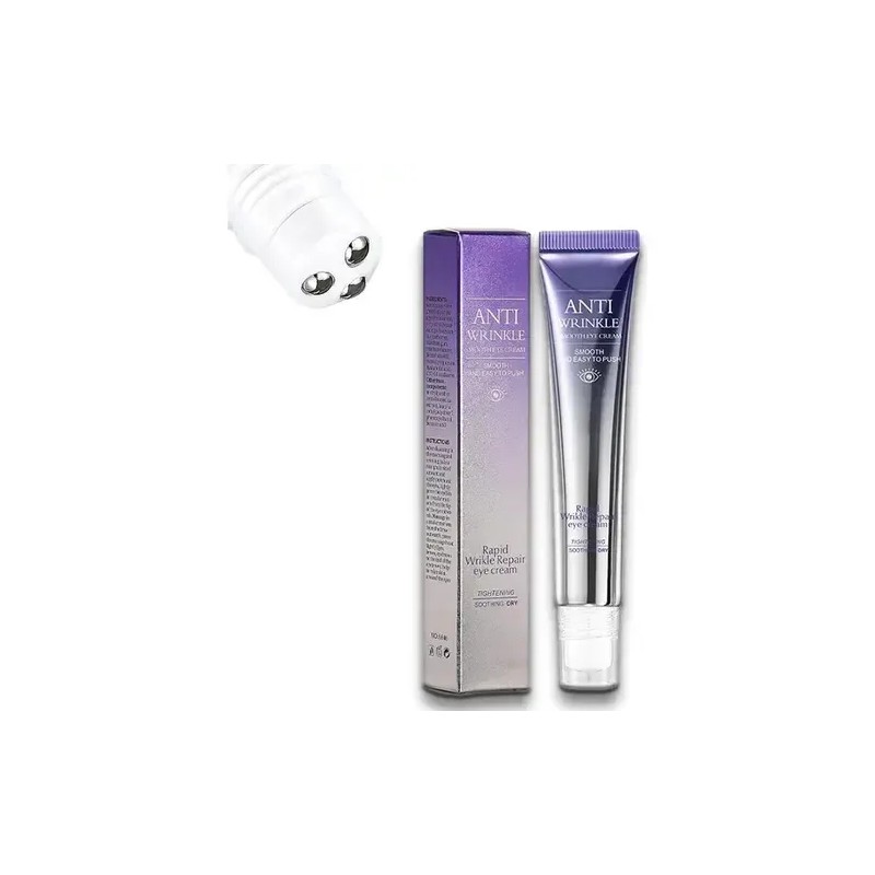 Crema Contorno Ojos Antiojeras Arrugas Rollerball Peptidos Todo Tipo De
