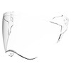 NEXX X.WST X.WED 2 X.D1 Replacement Shield Visor Windscreen (Clear)