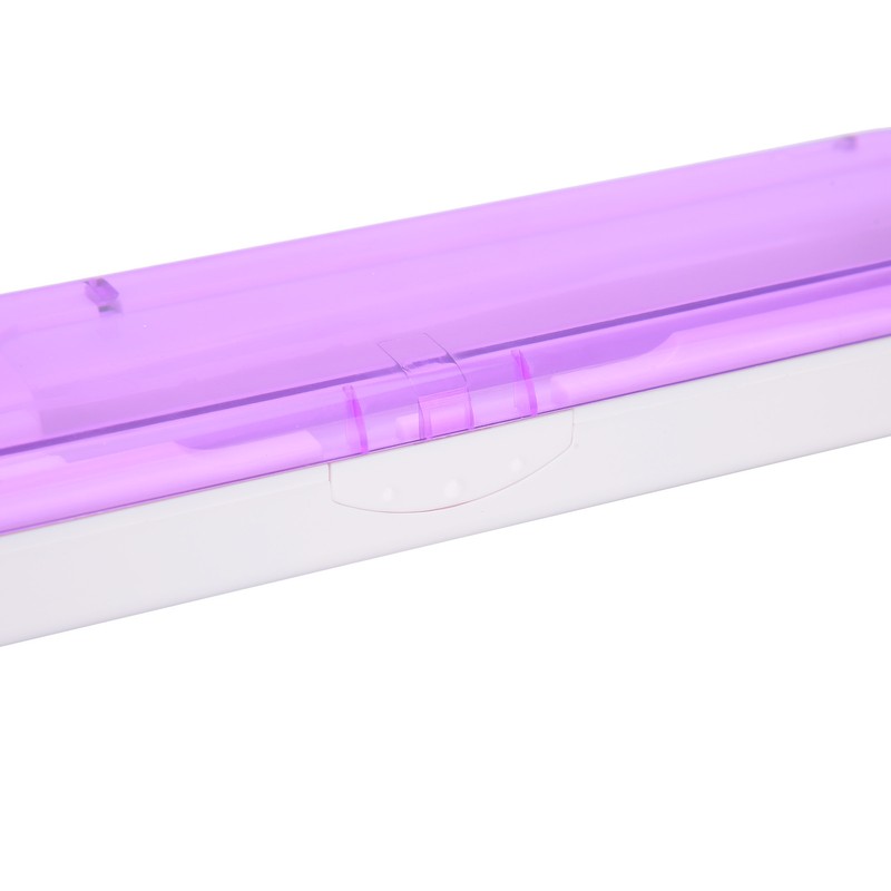 ZL‑08L UV LED Toothbrush Holder Cleaner Portable Ultraviolet Toothpaste CleanerPurple