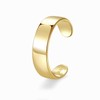PLOMFOV 14K Gold Filled Gold Toe Rings for Women Adjustable