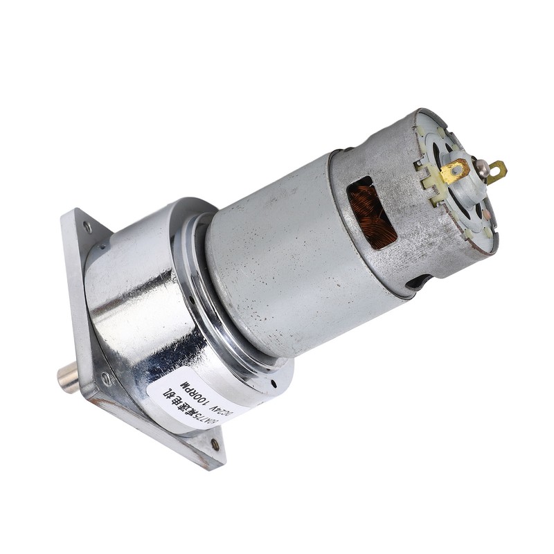 Gear Motor DC 24V 3.8A Speed Reduction Self Locking Reversible