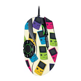 MightySkins Skin Compatible with Razer Naga Hex V2 Gaming Mouse - Game Kid Pink | Protective, Durable, and Unique Vinyl Decal wrap Cover | Easy to Apply, Remove, and Change Styles | Made in The USA