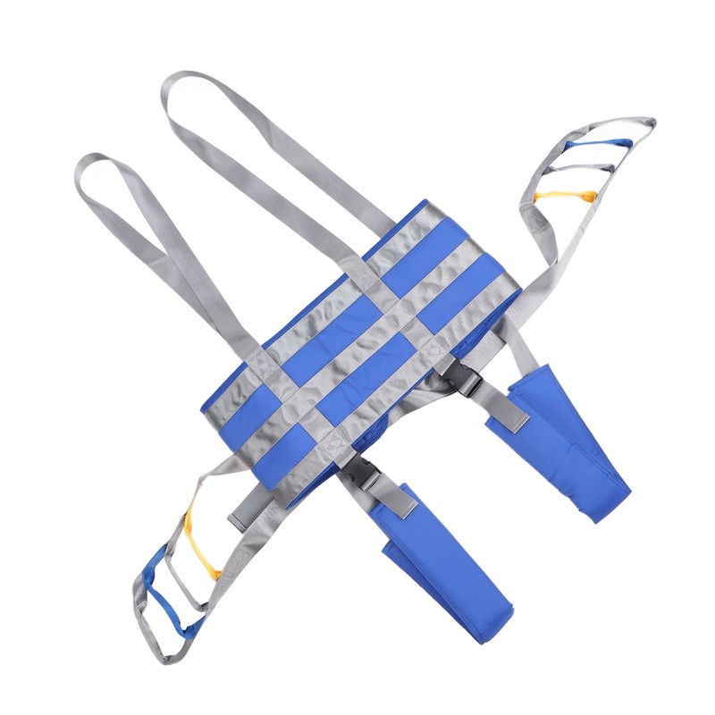Patient Lift Sling Professional Adjustable Transfer Belt Strap Walking Standing