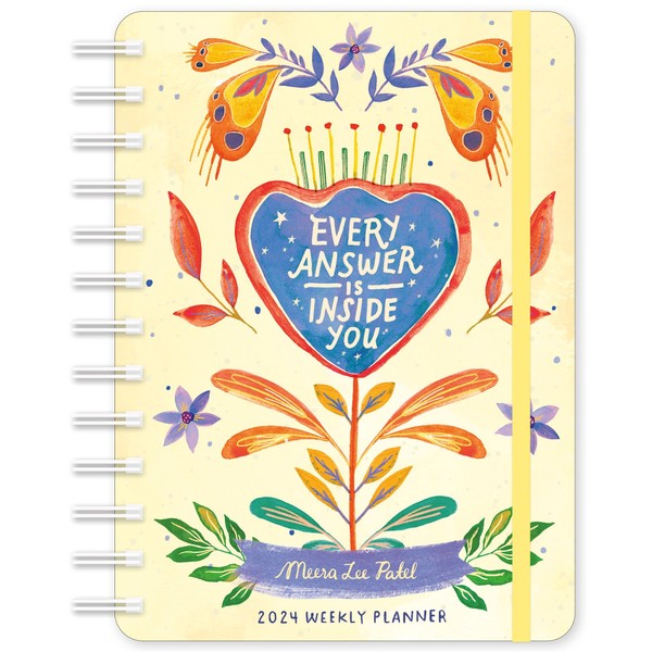 Meera Lee Patel Weekly Planner 2024: Every Answer is Inside