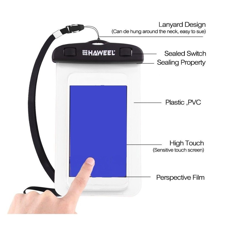 DFV mobile - Waterproof Aquatic Beach Protective Case 30M Underwater