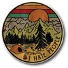 Love Camping I Hate People 4 in Refrigerator Magnets Dishwasher,