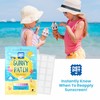BUZZPATCH NATPAT Sunny Patch UV Detection Stickers Sunburn Prevention for
