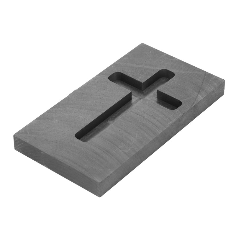 Cross Graphite Ingot Mold High Purity Prevent Corrosion Metal Casting