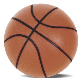 Silent Basketball, 2025 Upgrade Dribble Dream Silent Basketball, Silent Basketball Dribbling Indoor, Foam Basketball Indoor Training Quiet Ball for Youth, NO.7-9.4inch (Brown)