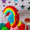Fax Potato Rainbow Cardboard Pinata, Stick & Blindfold Set -
