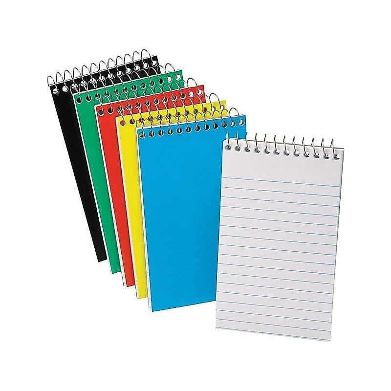 Ampad TOP25093 Wirebound Memo Book, Narrow Rule, 5 x 3,