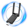 NEWFAST AC1300 USB WiFi Adapter for Desktop PC 2.4G/5G Dual