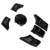 6pcs Multimedia Control Button Multifunction Piano Black Plug and Play