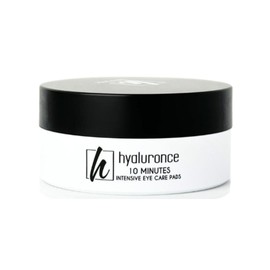 Hyaluronce 10 Minute Eye Care Pads - Instant Smoothing & Decongestant Eye Pads with Peptides, Visible Anti-Wrinkle Effect After 10 Minutes, Moisturising with Hyaluronic Acid, 60 Pads