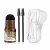 Eyebrow Stamp Stencil Kit - Adjustable Professional Waterproof Long Lasting
