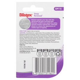 Blistex Lip Balm Deep Renewal SPF15 3.7g