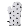 Clayre & Eef Oven Glove 18 x 30 cm Black