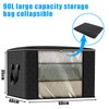 ASelected 90L Clothes Storage Bag, Large Clothes Storage Bag With