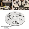 1/4 10.5 Inch Empty Tape Reel 3 Hole Aluminum Alloy