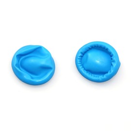 Lind Kitchen 100PCS Blue Disposable Nitrile Finger Cots Nitrile Rubber Non-allergenic Finger Protectors for Beauty, Manicure, Household Cleaning