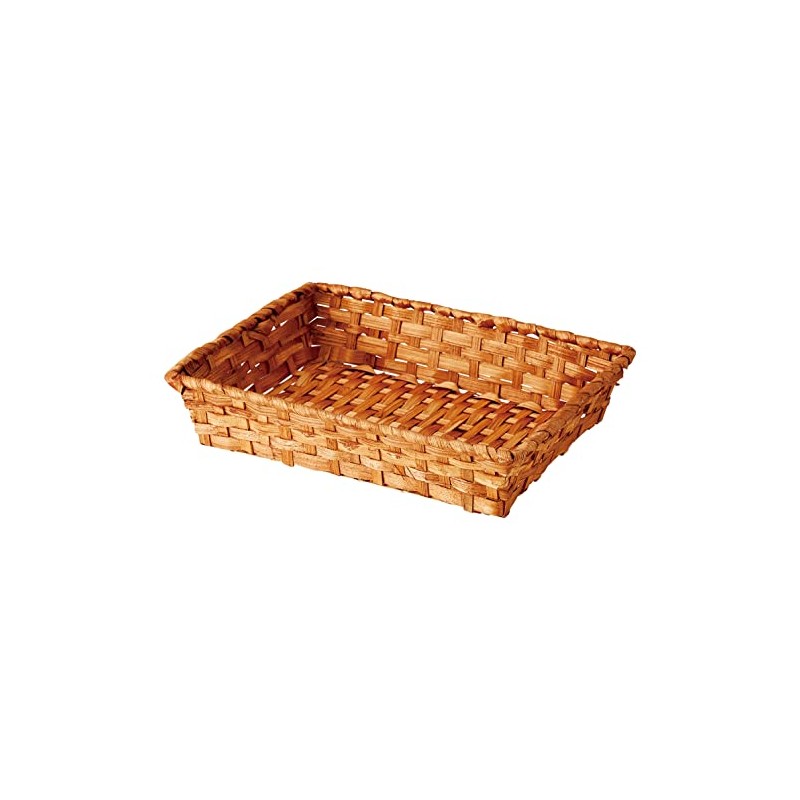 Chidori Industrial Bamboo Basket 25-26BR Brown