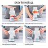 EDEFISY Cheese Grater Hand Crank Rotary Vegetables Shredder with Handle,