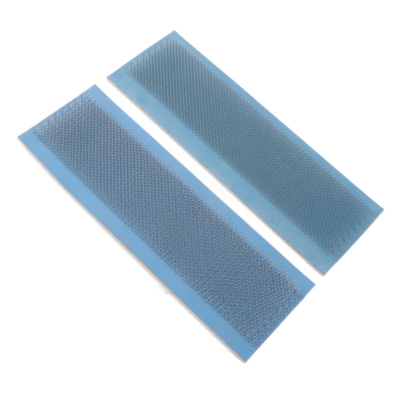 2pcs Hair Holder Dragging Mat Stainless Steel Needle Hair Extensions