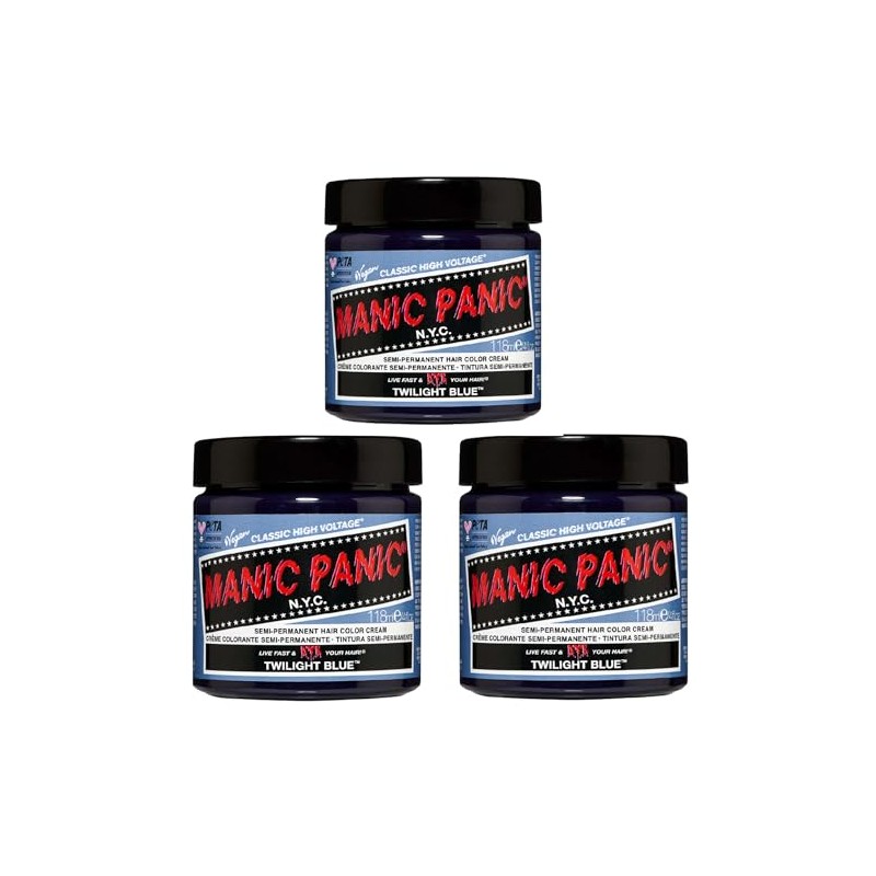 Manic Panic Dusk Blue - Cruelty Free, Vegan and Luminous