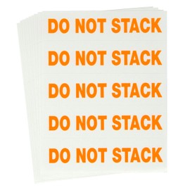 Tag-A-Room Do Not Stack Color Coded Moving Labels (50 Count), Moving Supplies