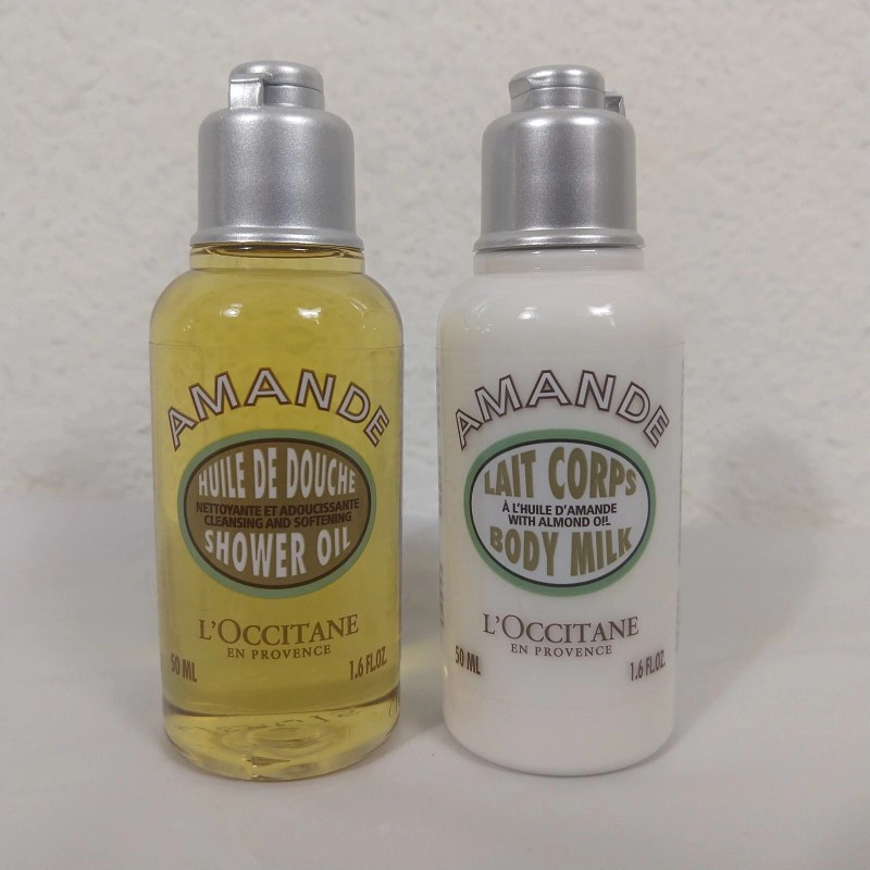 L’OCCITANE L'occitane Almond Shower Oil & Body Milk Set 50ml