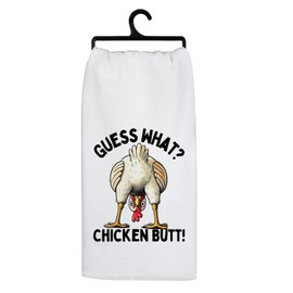 Funny Chicken Kitchen Towels, Farmhouse Chicken Dish Towel, Chicken Lover Gifts Hand Towels for Bathroom Kitchen, Chicken Mom Lady Gifts, Chicken Kitchen Decor, Farmhouse Bathroom Decor, 16x24 Inch