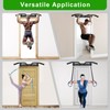 SELEWARE Heavy Duty Wall Mounted Doorway Pull Up Bar Multifunctional