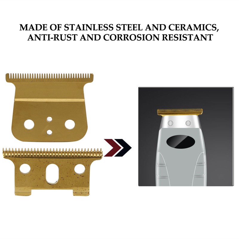 2pcs Electric Hair Clipper Blade Hair Trimmer Metal Replacement Cutter