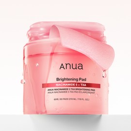 Anua Niacinamide 5 TXA Brightening Whitening Toner Pads 60 sheets / 아누아 나이아신아마이드 5 TXA 브라이트닝 미백 토너패드 60매