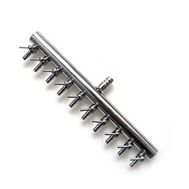 bnafes 10-Way Air Flow Control Lever Valve with Airline Tubing Connector for Aquarium Fish Tank