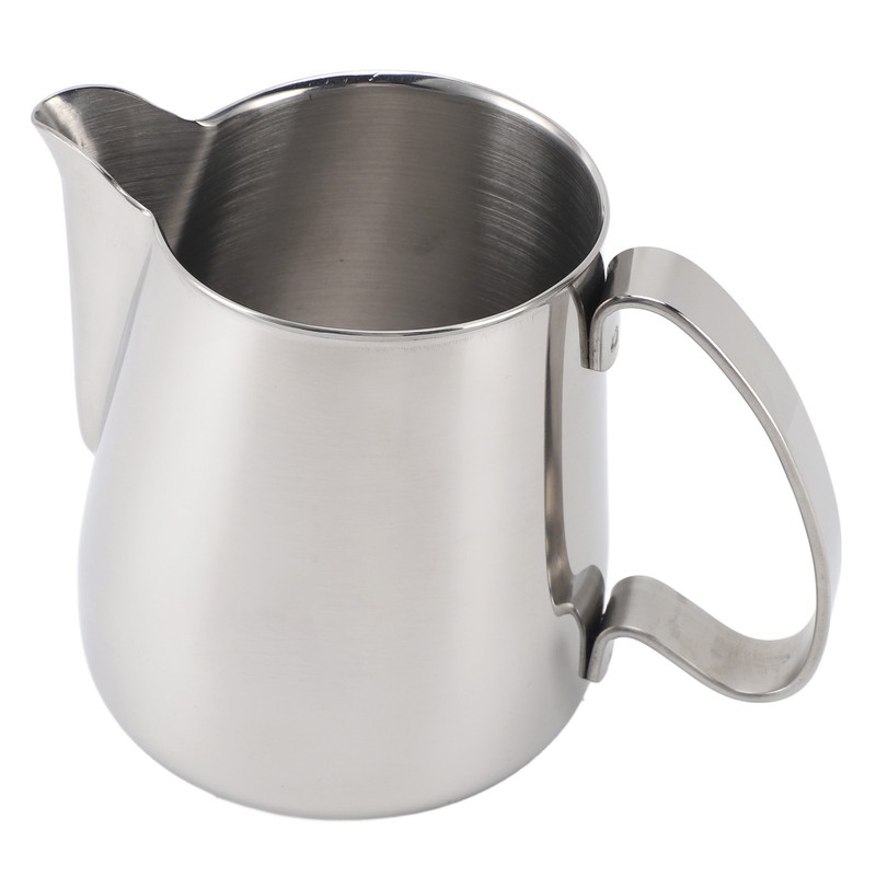 Milk Frothing Pitcher 304 Stainless Steel Dripless Spout Coffee Milk