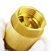 ERGAOBOY 2 Pcs One Way Brass Check Valve, 3/4" BSP