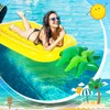 Libima 2 Pcs 73 Inch Giant Pineapple Pool Floats 75