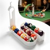 GenxQian 3D Printed Billiard Training Tool, Non-Slip Base Billiards Training