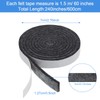Zonon 4 Rolls 1/2 x 240 Inch Felt Strips with