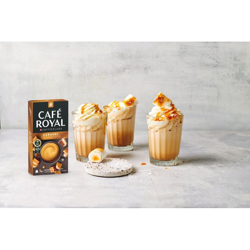 Café Royal, Caramel Flavoured Promo Pack, 100 Nespresso (R) Compatible
