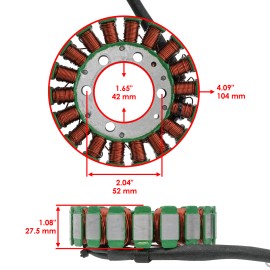 For Polaris Magneto Stator for Polaris Hawkeye 300 2X4 4X4 2006-2011
