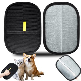 1 Pcs Electrostatic Pet Hair Removal Gloves, 2025 New Reusable Efficient Grooming Gloves for Pet Hair, Dogs Cats Hair Grooming Gloves for Furniture, Carpet, Pet Grooming, Car Seat, Clothes