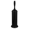 Splash Home Kolva Stainless Steel Toilet Brush with Holder, Bowl