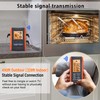 Wireless Meat Thermometer for Grilling Smoking - Kitchen Food Cooking